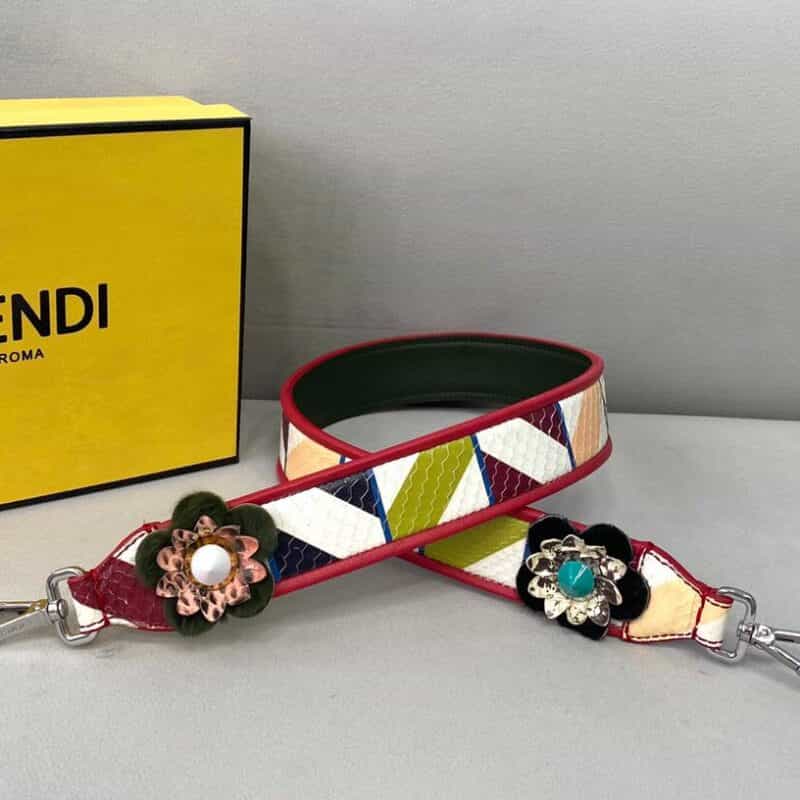 FENDI芬迪炫彩长肩带808