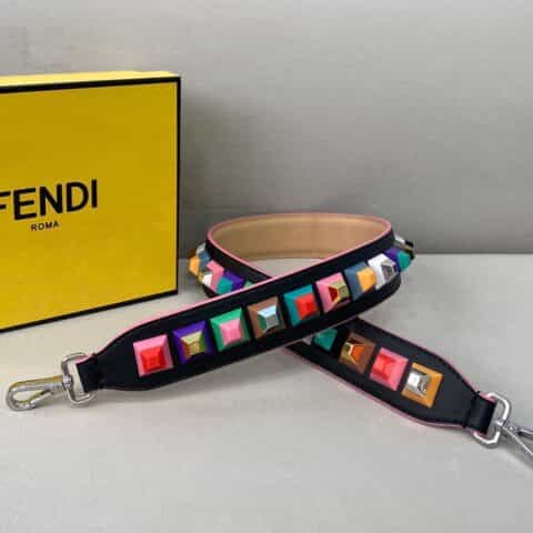 FENDI芬迪彩虹钻炫彩长肩带803
