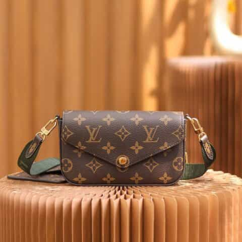 Louis Vuitton LV Félicie Strap & Go Bag三合一 M80091