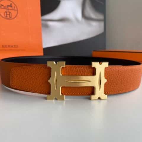 Hermès 爱马仕—Fareest皮带扣&双面皮腰带38厘米