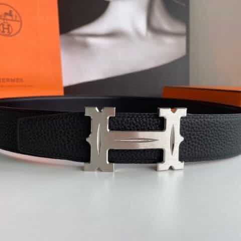 Hermès 爱马仕—Fareest皮带扣&双面皮腰带38厘米