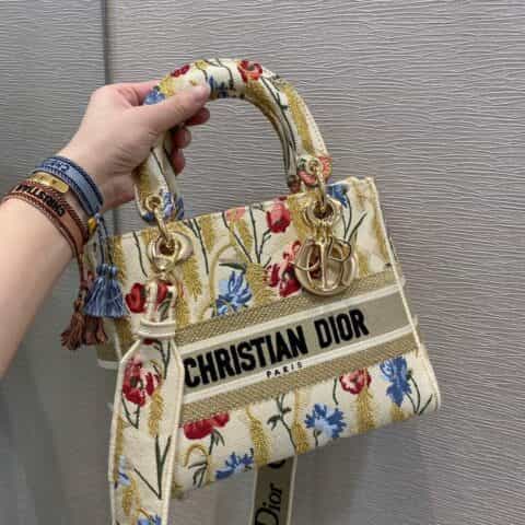Dior Lady D-Lite Tote新年限定系列戴妃包 M0565