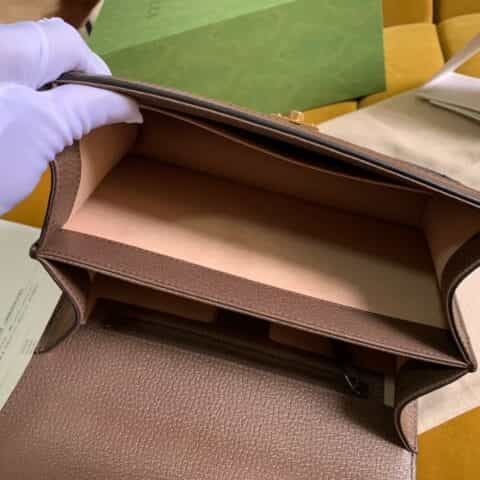 Gucci Ophidia系列织带小号手提包 651055 96IWX 8745