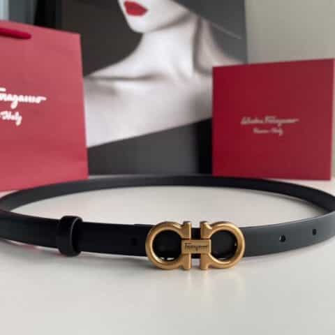 Ferragamo菲拉格慕   女士经典1.5cm细款腰带