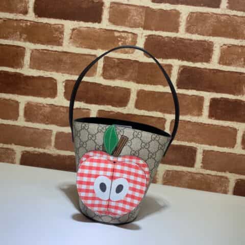 GUCCI古驰Supreme帆布儿童包 653954