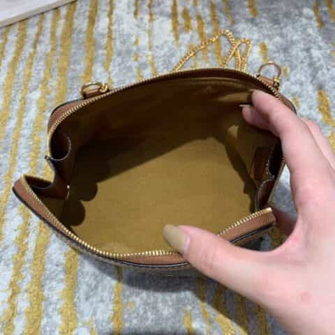 Celine思琳 Clutch with chain Bag 10E382老花