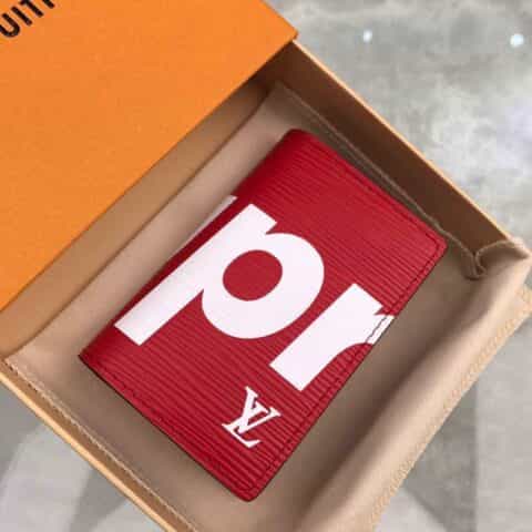 Louis Vuitton LV 口袋钱夹 M61822丝印