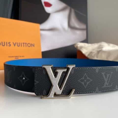 LV/路易威登   Monogram  Eclipse帆布SHAPE40毫米双面腰带
