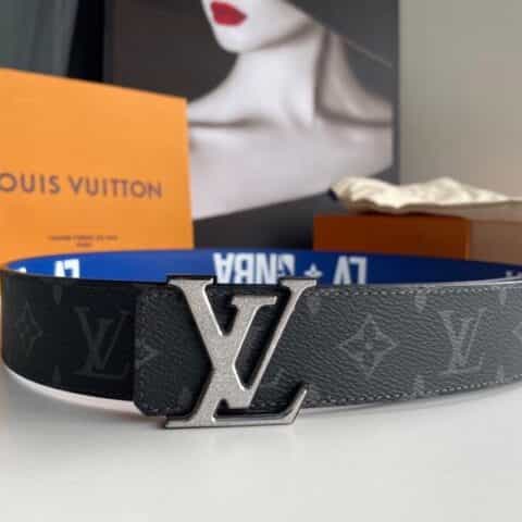 LV/路易威登   Monogram  Eclipse帆布SHAPE40毫米双面腰带