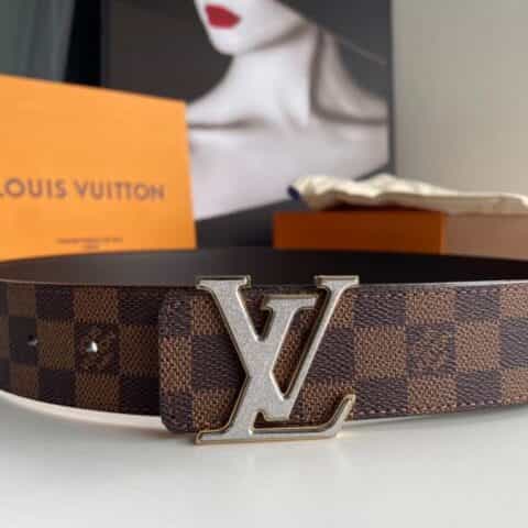 LV/路易威登   Monogram  Eclipse帆布SHAPE40毫米双面腰带