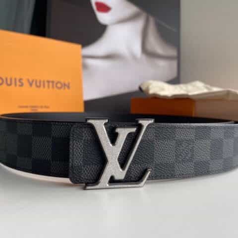 LV/路易威登   Monogram  Eclipse帆布SHAPE40毫米双面腰带