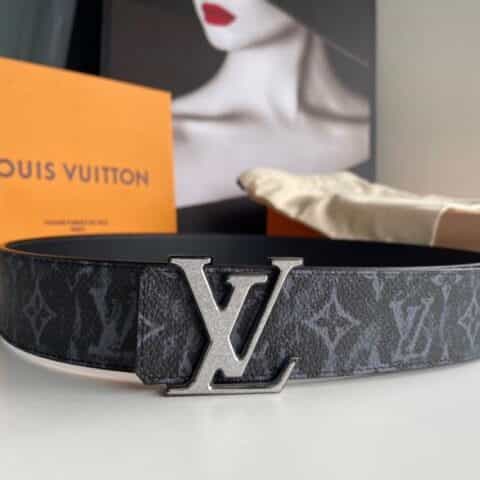 LV/路易威登   Monogram  Eclipse帆布SHAPE40毫米双面腰带