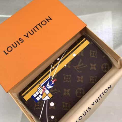 Louis Vuitton LV Brazza Wallet钱夹 M66540丝印