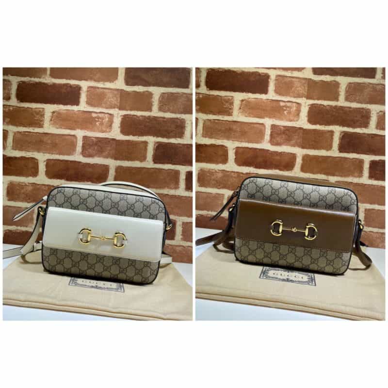 GUCCI古驰马衔扣1955系列小号肩背包645454