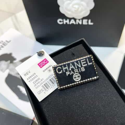 2021新款CHANEL香奈儿双c胸针