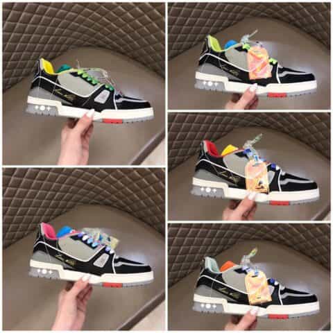 LV/路易威登    2021走秀款 TRAINER 508低帮球鞋