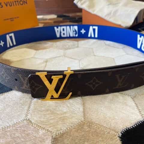 LV/路易威登   Eclipse帆布SHAPE40毫米双面腰带