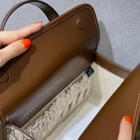 Gucci Horsebit 1955 mini top handle bag ‎645453 92TCG 8563