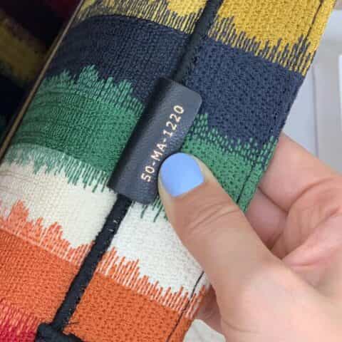 Dior D-Stripes 图案刺绣Book Tote托特包 M1286ZRFR_M884