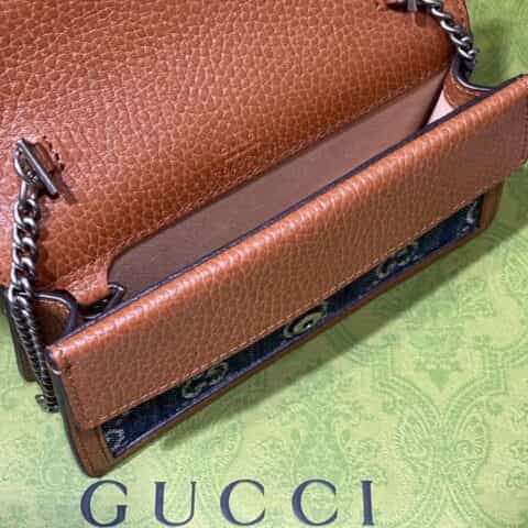 Gucci Denim 牛仔蓝酒神包 476432