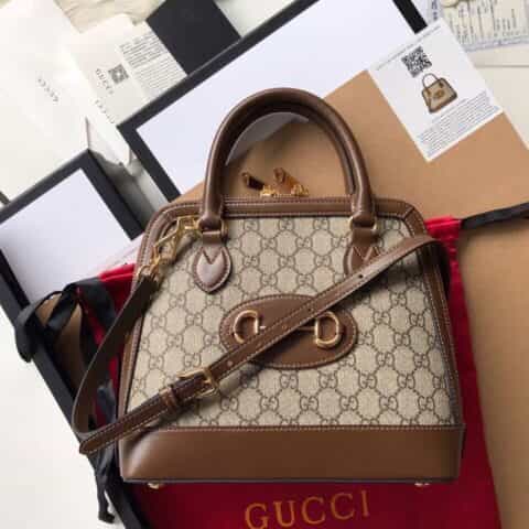 Gucci 马衔扣1955系列小号手提包 621220 92TCG 8563