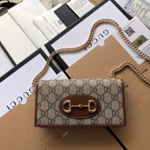 Gucci 马衔扣1955链条包 621892 92TCG 8563