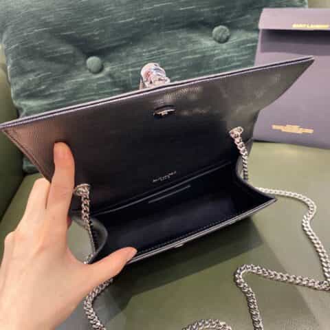 Saint laurent Ysl Kate 20 bag 474366黑色银扣