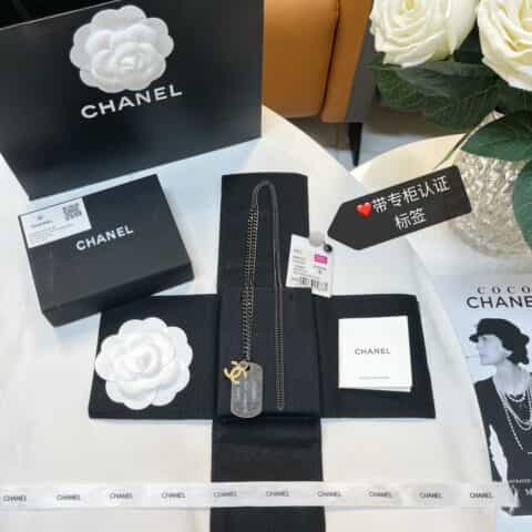 2021新款CHANEL香奈儿双c大号桃心项链