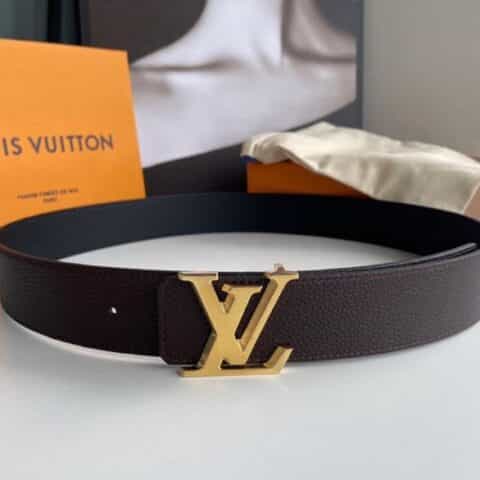 LV/路易威登    男士荔枝纹牛皮双面用Taurillon腰带40mm