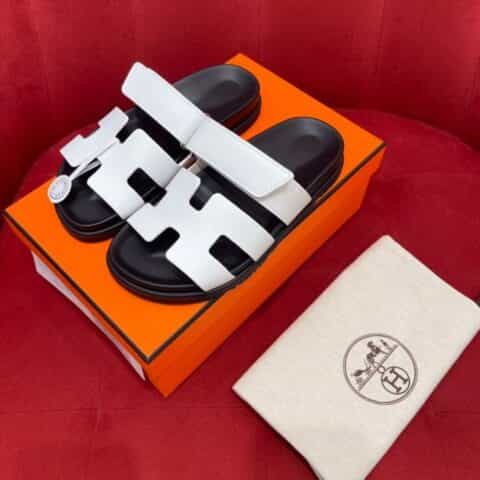 Hermes爱马仕  TPU大底原厂小牛皮女士凉鞋