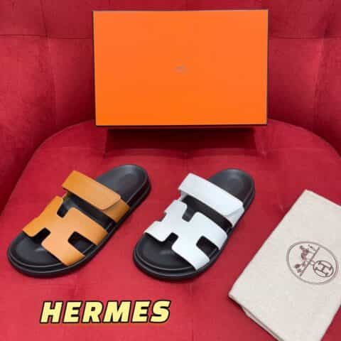 Hermes爱马仕  TPU大底原厂小牛皮女士凉鞋