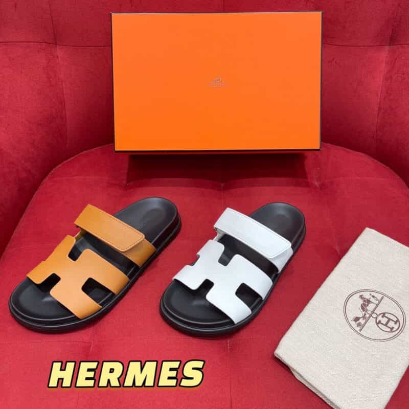 Hermes爱马仕  TPU大底原厂小牛皮女士凉鞋
