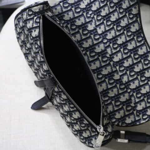 Dior Pre-Fall 早春系列saddle马鞍包 M9019蓝色