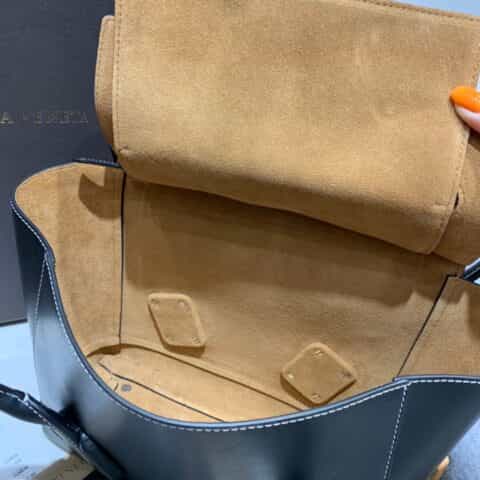 Bottega Veneta葆蝶家 Arco 33 平纹黑色580725