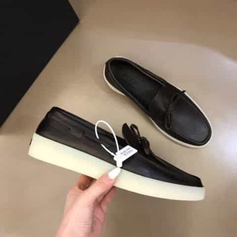Zegna 杰尼亚原单精品最新款FEAR OF GOD 麂皮乐福鞋