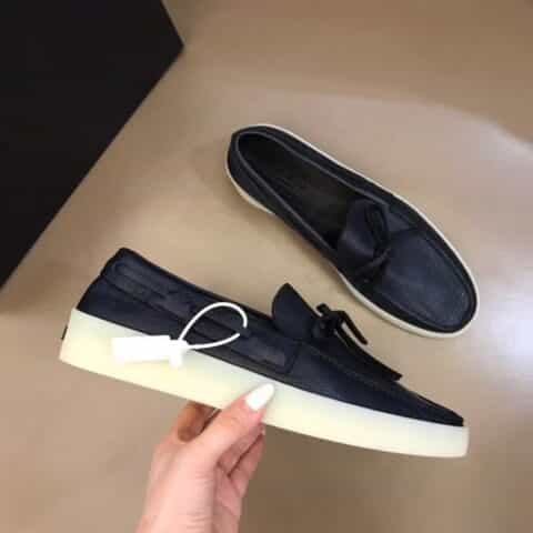 Zegna 杰尼亚原单精品最新款FEAR OF GOD 麂皮乐福鞋