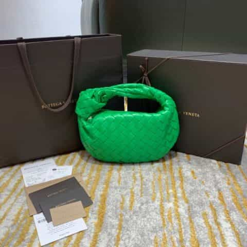 Bottega Veneta葆蝶家 Mini Jodie Bag 651876草绿色