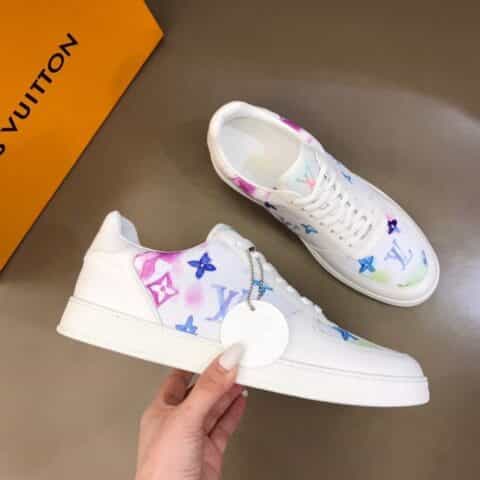 LV/路易威登    2021水墨系列新品男士高端休闲运动鞋