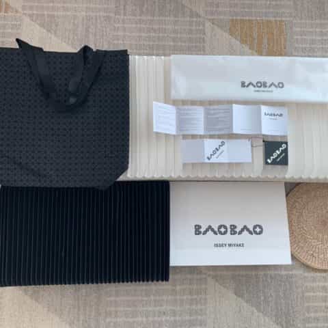 三宅一生IsseyMiyake BAOBAOKURO 运动系列 男女通用托特包AG161