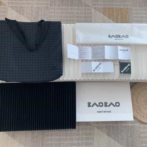 三宅一生IsseyMiyake BAOBAOKURO 运动系列 男女通用托特包AG161