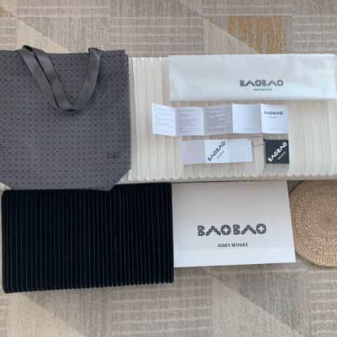 三宅一生IsseyMiyake BAOBAOKURO 运动系列 男女通用托特包AG161