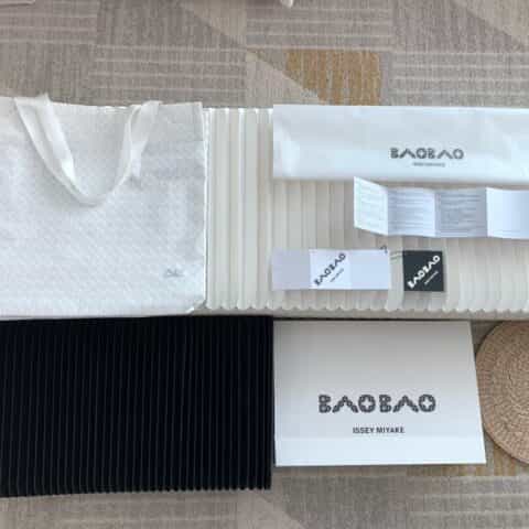 三宅一生IsseyMiyake BAOBAOKURO 运动系列 男女通用托特包AG161