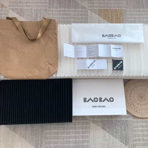 三宅一生IsseyMiyake BAOBAOKURO 运动系列 男女通用托特包AG161