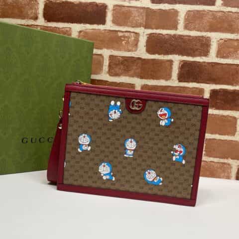 GUCCI古驰Doraemon x Gucci联名系列手拿包647804