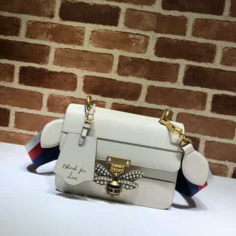 GUCCI古驰小号玛格丽特小蜜蜂单肩斜挎女包476542