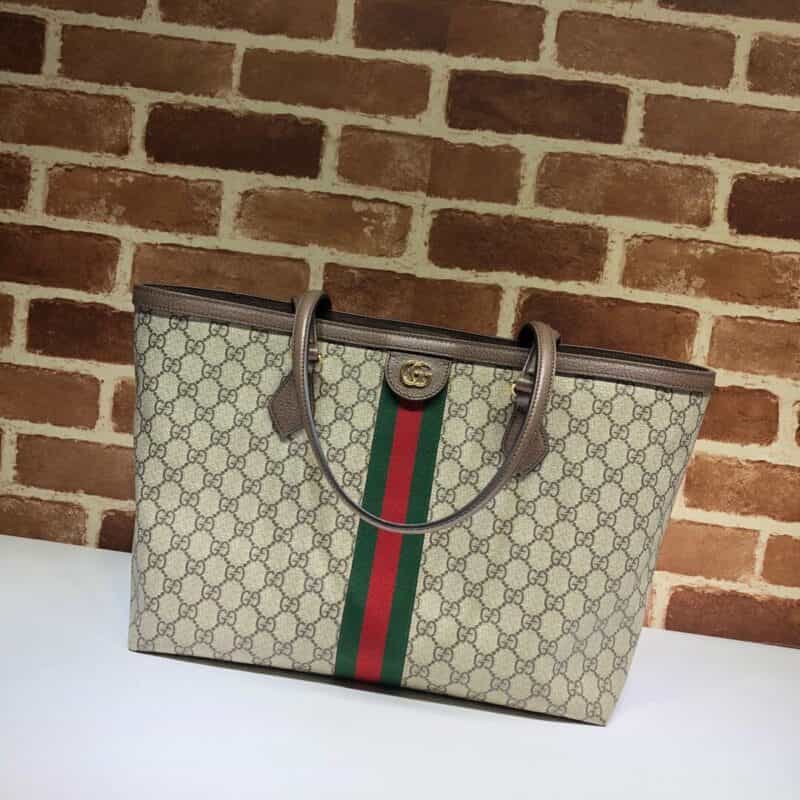 GUCCI古驰Ophidia系列中号GG托特包631685