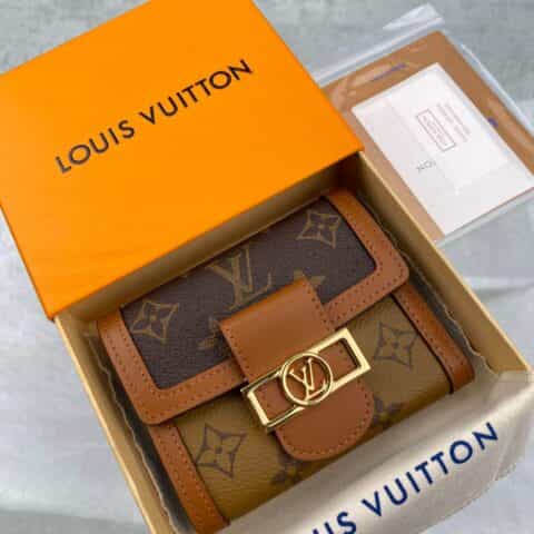 Louis Vuitton LV Dauphine达芙妮短款钱夹 M68725