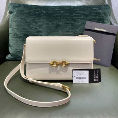 Saint laurent Ysl Le Maillon 24CM 肩背包 649795复古白