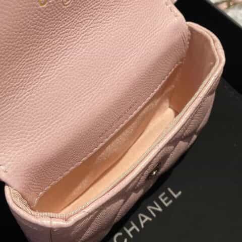Chanel 2021SS 珍珠零钱包 AP2119粉色