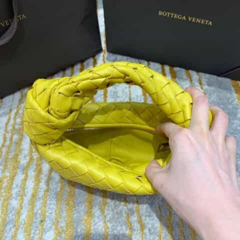 Bottega Veneta葆蝶家 Mini Jodie Bag 651876玉米黄